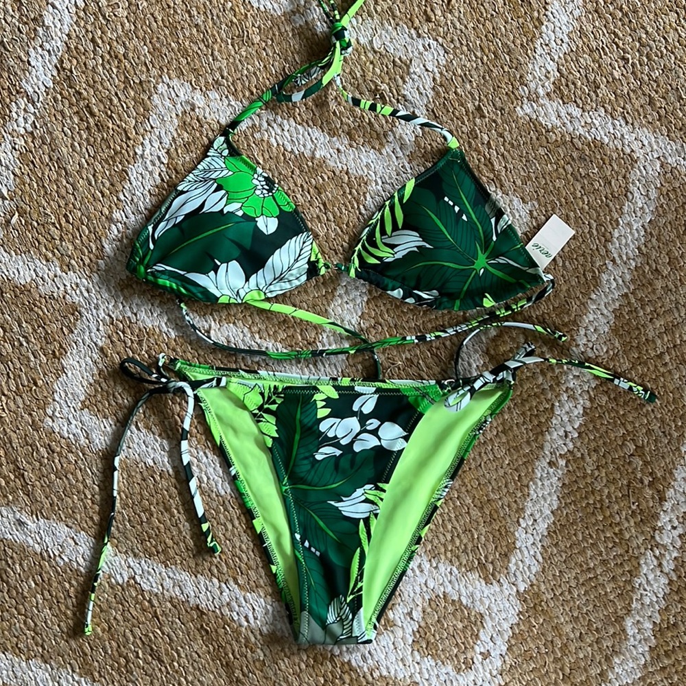 NWT AERIE SWIM Two-piece set / SZ SM